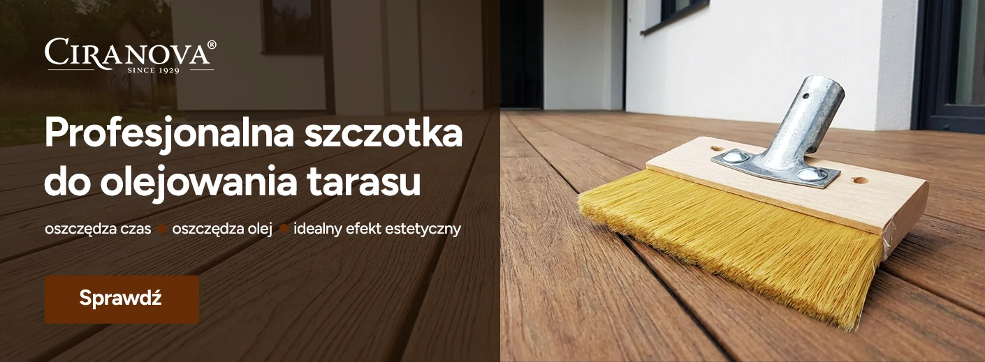 szczotka do olejowania tarasu ciranova